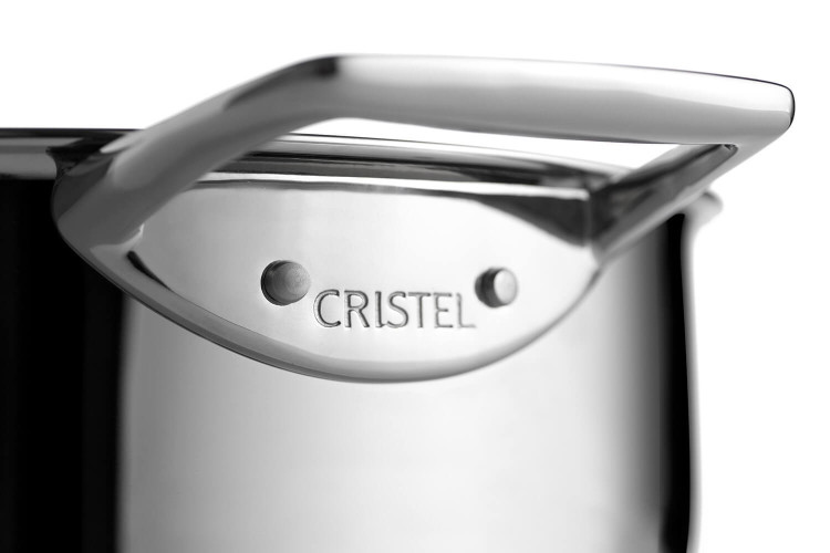 Marmite en inox 18/10 Cristel Castel'Pro conception 3 ply + couvercle inox