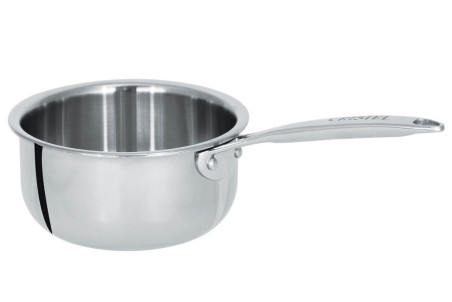 Mini casserole en inox 18/10 Cristel Castel'Pro conception 3 ply