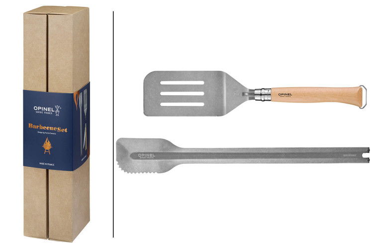 Coffret cadeau spécial barbecue Opinel - 3 pièces