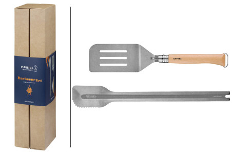 Coffret cadeau spécial barbecue Opinel - 3 pièces