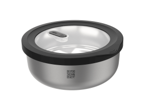 Boîte de conservation ronde en acier inoxydable Gefu Provido 1L
