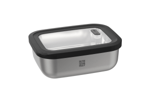 Boîte de conservation rectangulaire en acier inoxydable Gefu Provido 1,3L