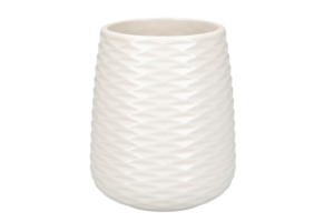 Set d'ustensiles de cuisine Kitchen Aid avec support céramique blanc - 5 pièces 2