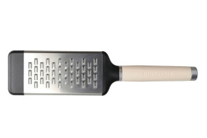 Râpe à fromage Kitchen Aid en inox avec poignée polymère