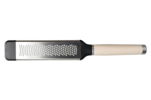 Râpe de cuisine Kitchen Aid grains fins en inox et polymère