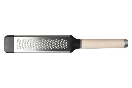 Râpe de cuisine Kitchen Aid grains fins en inox et polymère
