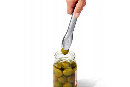 Pince de cuisine OXO en inox - 18cm