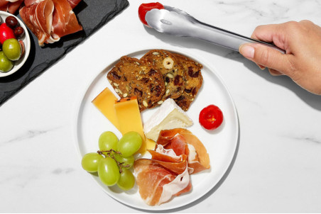 Pince de cuisine OXO en inox - 18cm