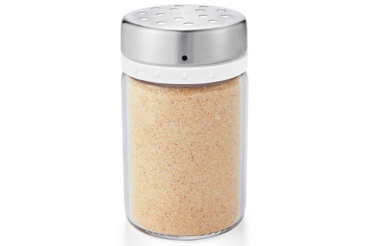 Saupoudreur OXO en inox et verre - 70ml