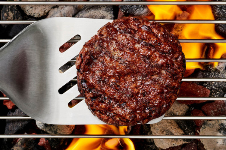 Spatule coudée pour barbecue OXO en acier inox - 45cm
