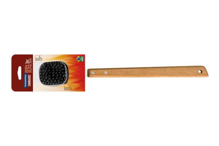 Brosse de nettoyage pour barbecue Tramontina Churrasco en bois naturel