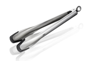 Pince de cuisine Gefu Capto acier inox et silicone - 38,5cm
