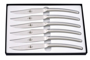 Coffret excellence 6 couteaux de table Forge de LAGUIOLE design C. GHION