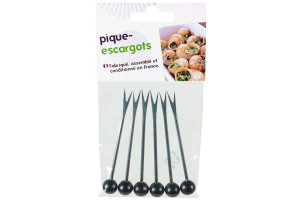Pics à escargots en acier inoxydable design - 6 pièces 2