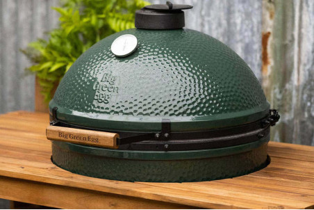 Table en bois d'eucalyptus Big Green Egg XLarge pour barbecue