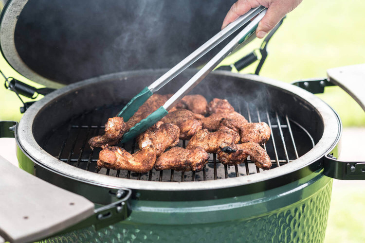 Barbecue charbon de bois Big Green Egg Small polyvalent en céramique - Haut de gamme