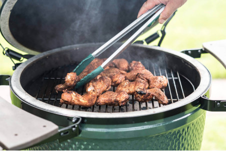 Barbecue charbon de bois Big Green Egg Small polyvalent en céramique - Haut de gamme