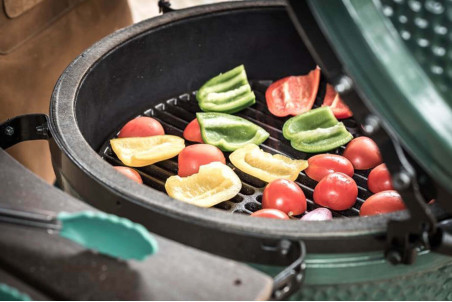 Barbecue charbon de bois Big Green Egg Small polyvalent en céramique - Haut de gamme