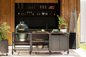 Meuble de cuisine d'extérieur Big Green Egg - Compatible table modulaire Medium à 2XL 2