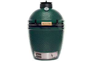 Barbecue charbon de bois Big Green Egg Medium polyvalent en céramique - Haut de gamme