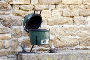 Berceau de transport pour barbecue Big Green Egg Mini 2