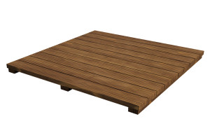 Plateau en bois d'acacia pour meuble d'extension Big Green Egg