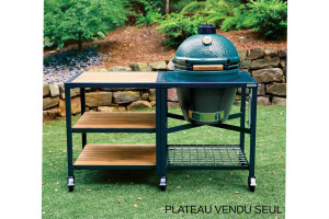 Plateau en bois d'acacia pour meuble d'extension Big Green Egg 2