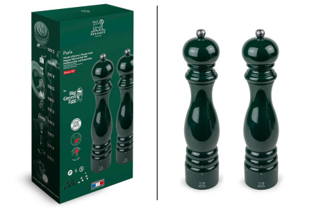 Coffret Peugeot Paris U'Select Big Green Egg - 2 moulins sel et poivre 30cm