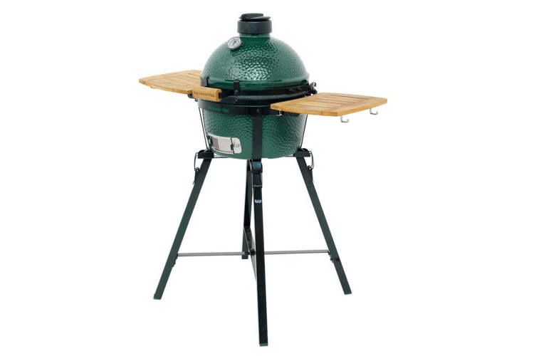 Tablettes latérales en acacia pour Big Green Egg MiniMax