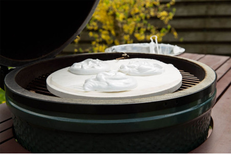 Pierre à pizza pour barbecue Big Green Egg XLarge en céramique