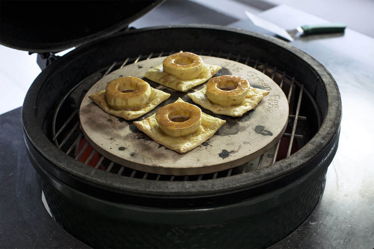 Pierre à pizza pour barbecue Big Green Egg XLarge en céramique