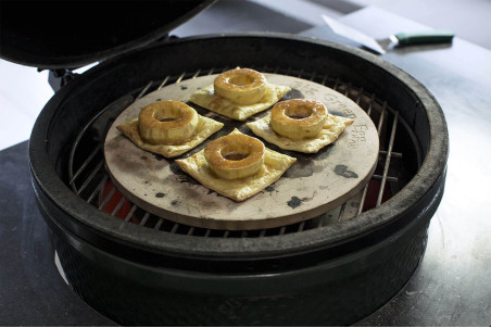 Pierre à pizza pour barbecue Big Green Egg XLarge en céramique