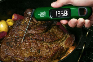 Thermomètre culinaire Big Green Egg numérique + étui de rangement 2