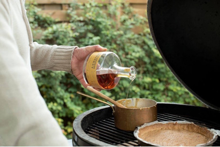 Barbecue charbon de bois Big Green Egg XLarge polyvalent en céramique - Haut de gamme
