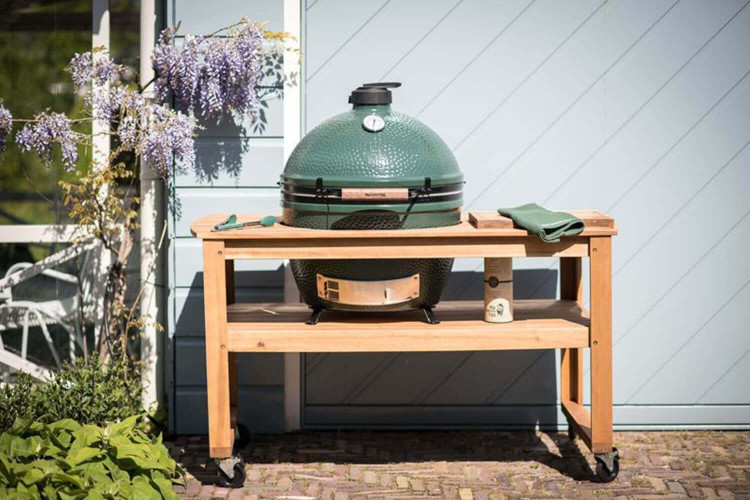 Barbecue charbon de bois Big Green Egg XLarge polyvalent en céramique - Haut de gamme