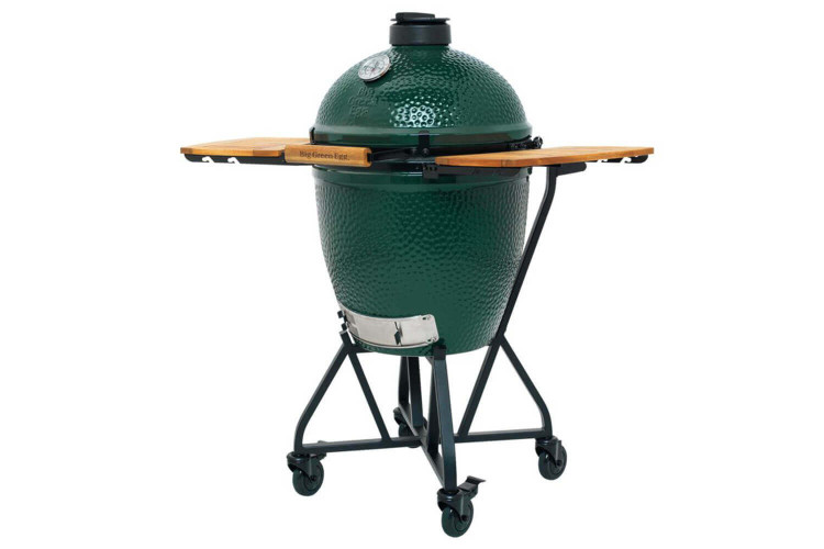 Tablettes latérales en acacia pour Big Green Egg Large