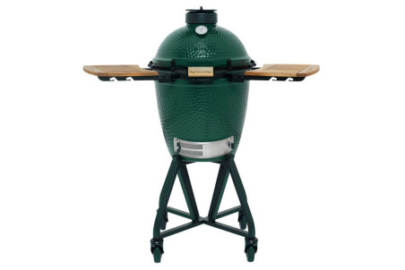 Tablettes latérales en acacia pour Big Green Egg Medium