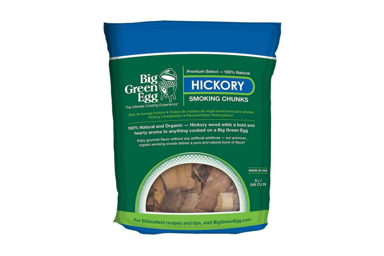 Sachet de copeaux de bois pour fumage Big Green Egg 9L - Bois de hickory