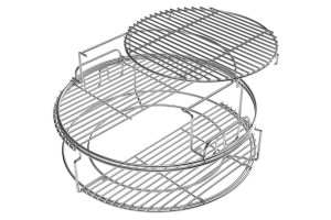 Kit grill pour barbecue Eggspander Big Green Egg - Modèle : Large