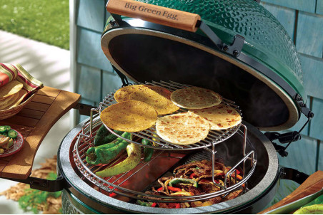 Kit grill pour barbecue Eggspander Big Green Egg - Modèle : Large