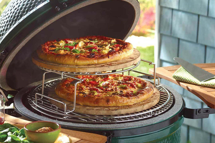 Kit grill pour barbecue Eggspander Big Green Egg - Modèle : Large