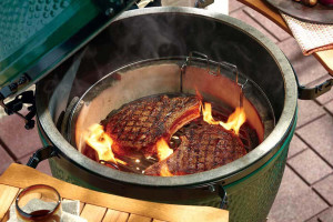 Kit grill pour barbecue Eggspander Big Green Egg - Modèle : Large 2