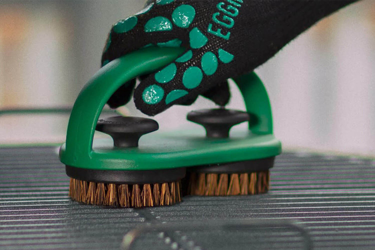 Brosse à barbecue Big Green Egg SpeediClean double tête