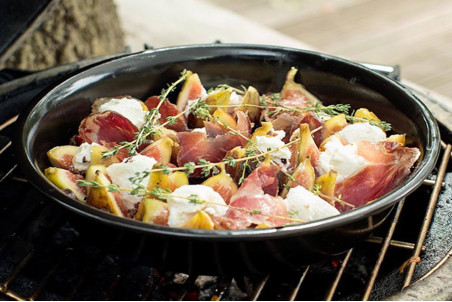 Lèchefrite Big Green Egg en aluminium - diamètre 27cm