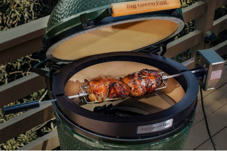 Set de rôtisserie électrique pour Big Green Egg Large