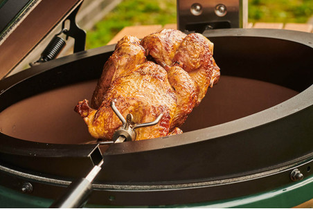 Set de rôtisserie électrique pour Big Green Egg Large