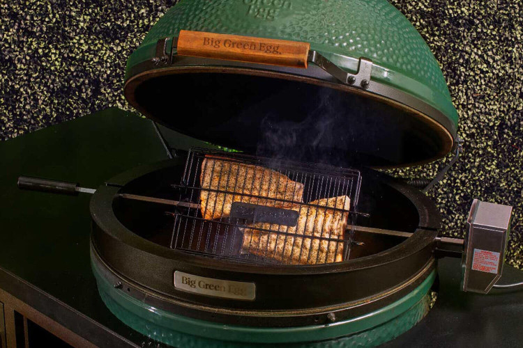 Set de rôtisserie électrique pour Big Green Egg Large