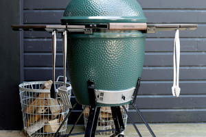 Pince à barbecue Big Green Egg tout inox 2
