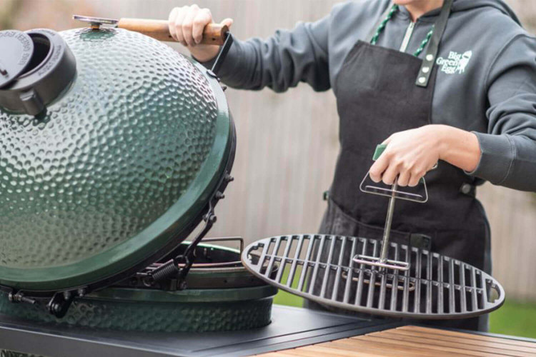 Extracteur pour grille en fonte Big Green Egg - large poignée