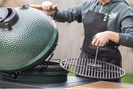 Extracteur pour grille en fonte Big Green Egg - large poignée